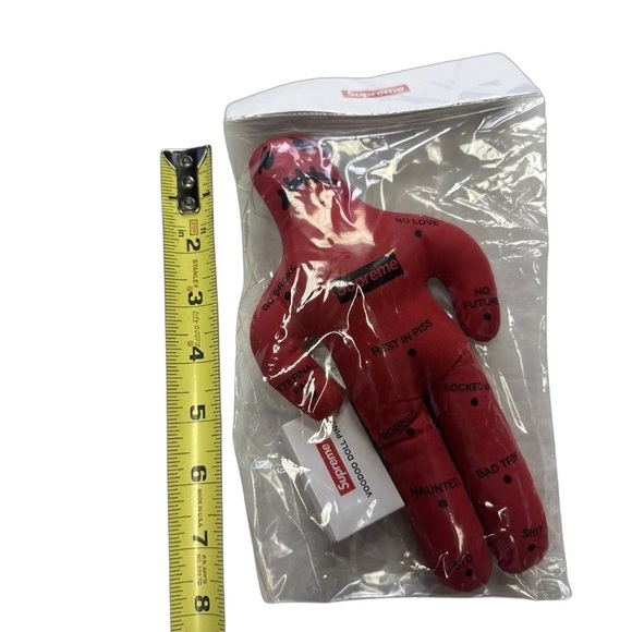 Supreme Box Logo Red Voodoo Doll - Picture 11 of 11